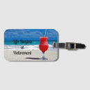 Search for retirement luggage tags Fun