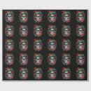 Search for edgy wrapping paper Skull