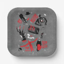 Search for horror film paper plates Wes craven