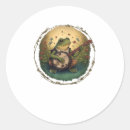 Search for playing banjo stickers Frog