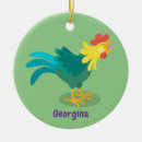 Search for rooster christmas tree decorations Cute