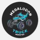 Search for cartoon truck stickers Monster trucks