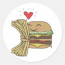Search for cheese burger stickers Funny