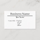 Search for simplistic business cards Simple