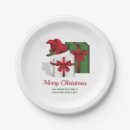 Search for christmas box plates Red