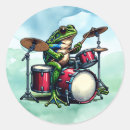 Search for playing drums stickers Musician