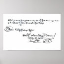 Search for autograph posters Writing