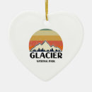 Search for glacier national park christmas tree decorations Vintage