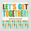 Search for lets get together invitations Party