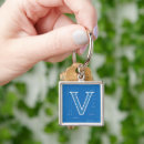 Search for letter v key rings Initial