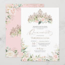 Search for blush quinceanera invitations Roses