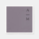 Search for purple wedding napkins Minimalist