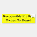 Search for dog owners bumper stickers Bsl