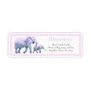 Search for pink elephant baby shower return address labels Modern