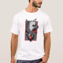 Search for wolf eyes tshirts Red