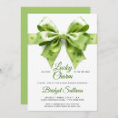 Search for lucky charm invitations Shamrock