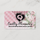 Search for patchwork business cards Quilting