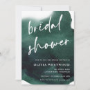 Search for emerald green bridal shower invitations Trendy