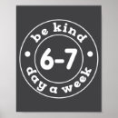 Search for kindness posters Colorful