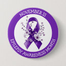 Search for epilepsy awareness badges November