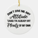 Search for sassy christmas tree decorations Attitude