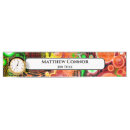 Search for orange name plates Classy