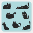 Search for funny black cat stickers Feline