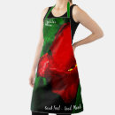 Search for red tulips aprons For her