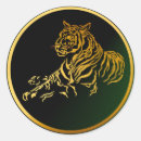 Search for gold tiger stickers Wild