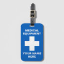 Search for medical equipment luggage tags Medicine