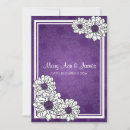 Search for purple dahlia wedding invitations Elegant