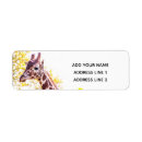 Search for giraffe return address labels Nature