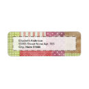 Search for patchwork return address labels Trendy