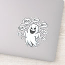 Search for white ghost stickers Scary