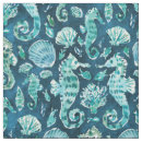 Search for blue horses fabric Beach