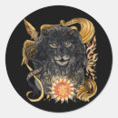 Search for black flame stickers Lion