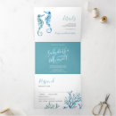 Search for seahorse wedding invitations Ocean