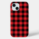 Search for red checks iphone cases Flannel