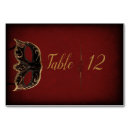 Search for gold and red table cards Classy