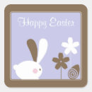 Search for happy easter greeting stickers Bunny