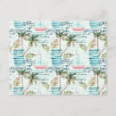 Search for palm trees pattern postcards Beach