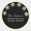 Search for black and white daisy stickers Cute
