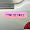 Search for sparkle bumper stickers Girly