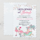 Search for flamingo christmas invitations Flamingle