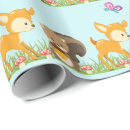 Search for woodland creature wrapping paper Cute