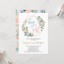 Search for floral wreaths invitations Mother to be