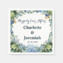 Search for happily ever after napkins Hydrangea