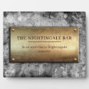 Search for bronze plaques Metallic