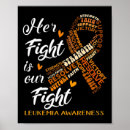 Search for warrior quote posters Leukaemia awareness month