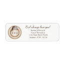 Search for doily return address labels Burlap